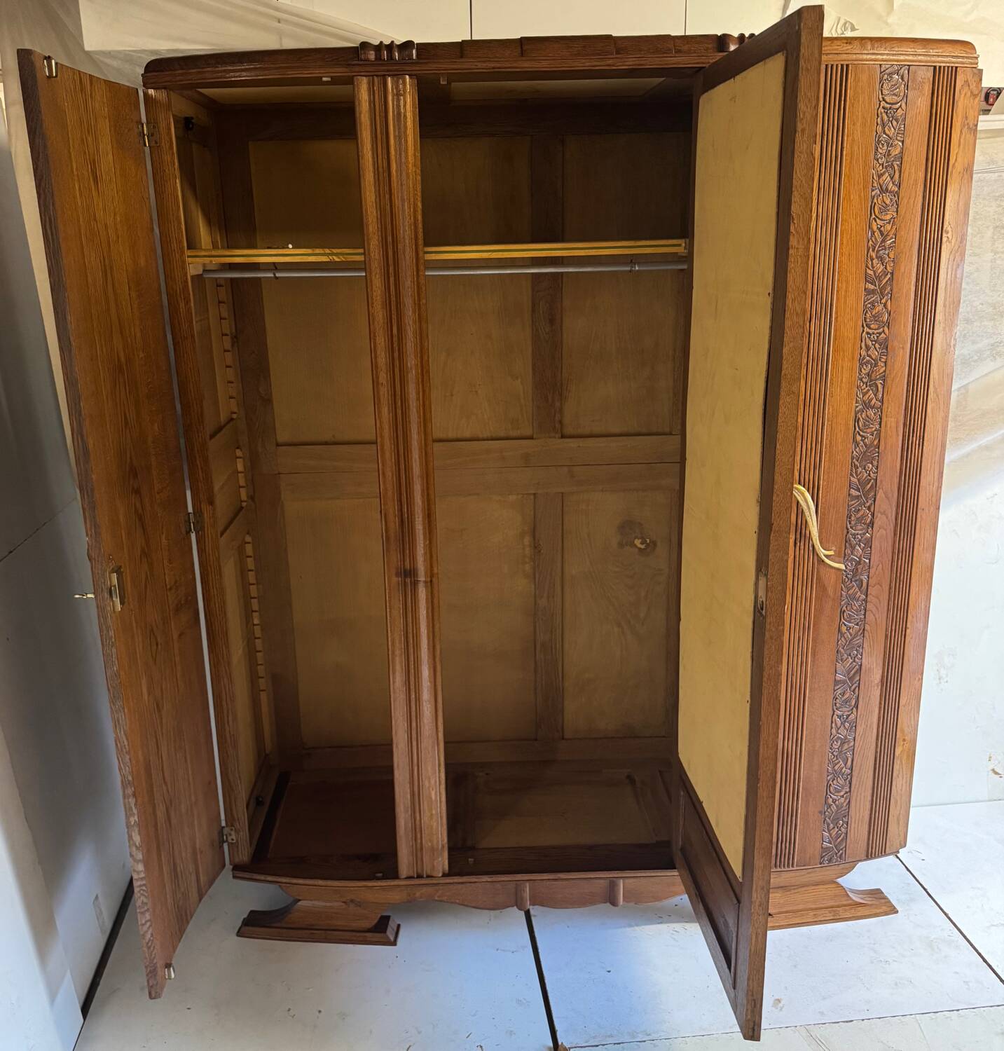 Parisian Art Deco wardrobe