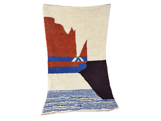 235x127cm moroccan berbere carpet