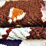 Moroccan Berber carpet Boucherouite 273 x 124 cm Excellent condition