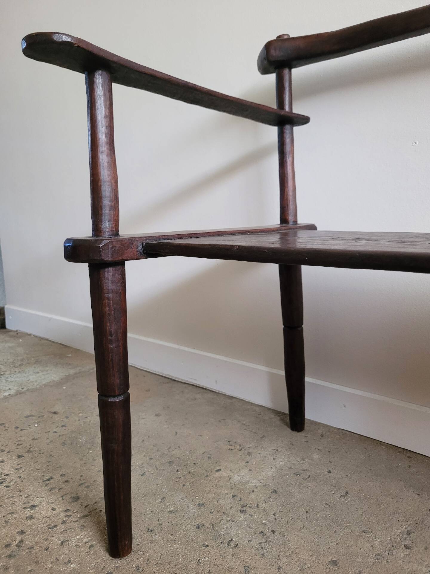Banc brutaliste début XXème