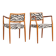 Set of 2 Danish armchairs by Niels O. Møller, model 65, mid-century design.