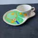 Tea/coffee cup and sport tennis saucer