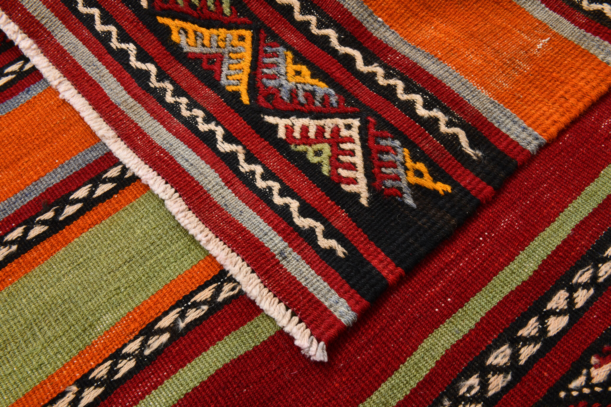 5x7 Kilim Handwoven Rugs, 158x225Cm