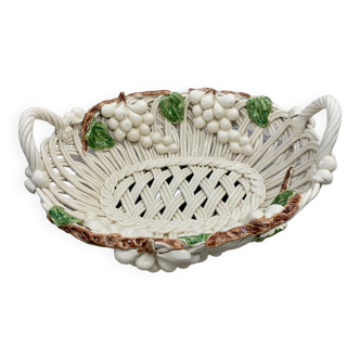 Vintage ceramic basket