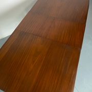 Table à manger extensible vintage de style scandinave en teck par Louis Van Teeffelen pour Wébé, 1950s
