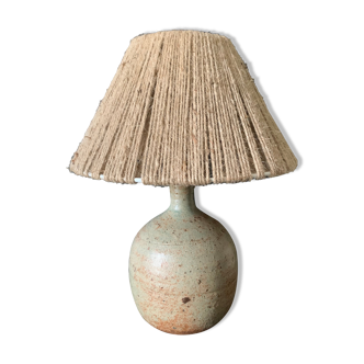 Pyrite sandstone lamp