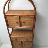 Bamboo bookcase