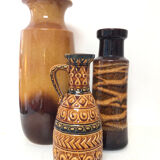 Composition 3 German vases W. Germany, 1970