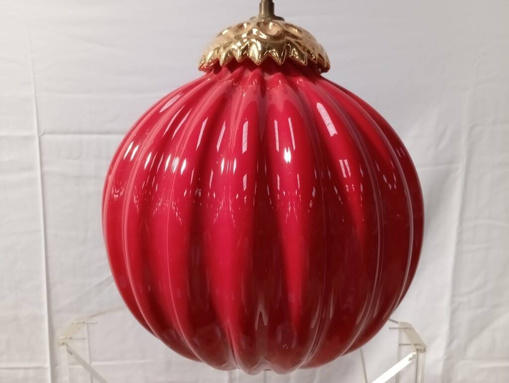 Large Kostka ceramic lamp