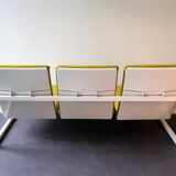 Reupholstered 3-seater sofa by Tjerk Reijenga and Friso Kramer for Pilastro,1960's