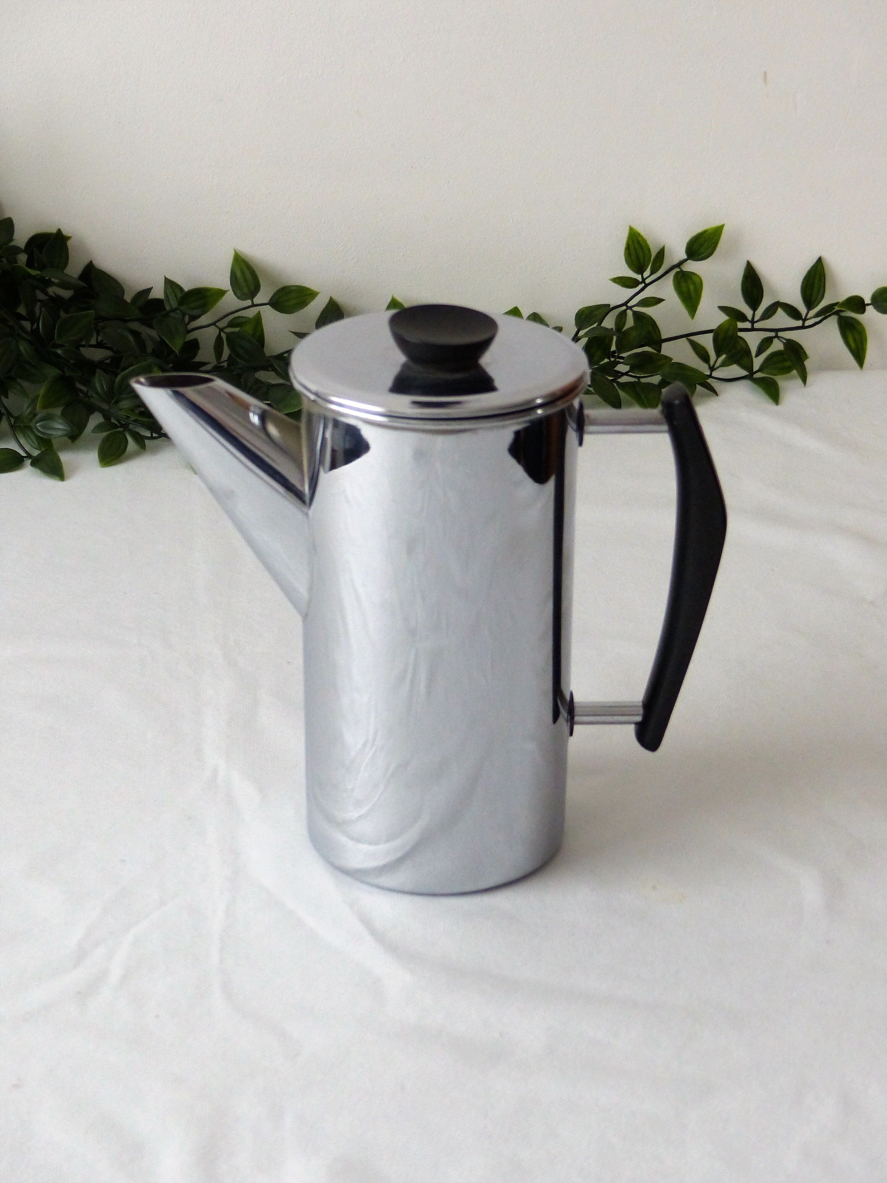 MENESA copper coffee maker vintage chrome 1950