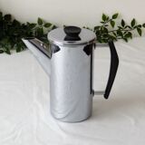 Cafetière  MENESA en Cuivre Chromé vintage 1950