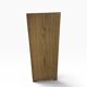 Vintage wooden shoe cabinet / drop-leaf cabinet