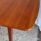 XXL Scandinavian teak style dining tables – 60s/70s