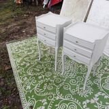 Pair of gray bedside tables