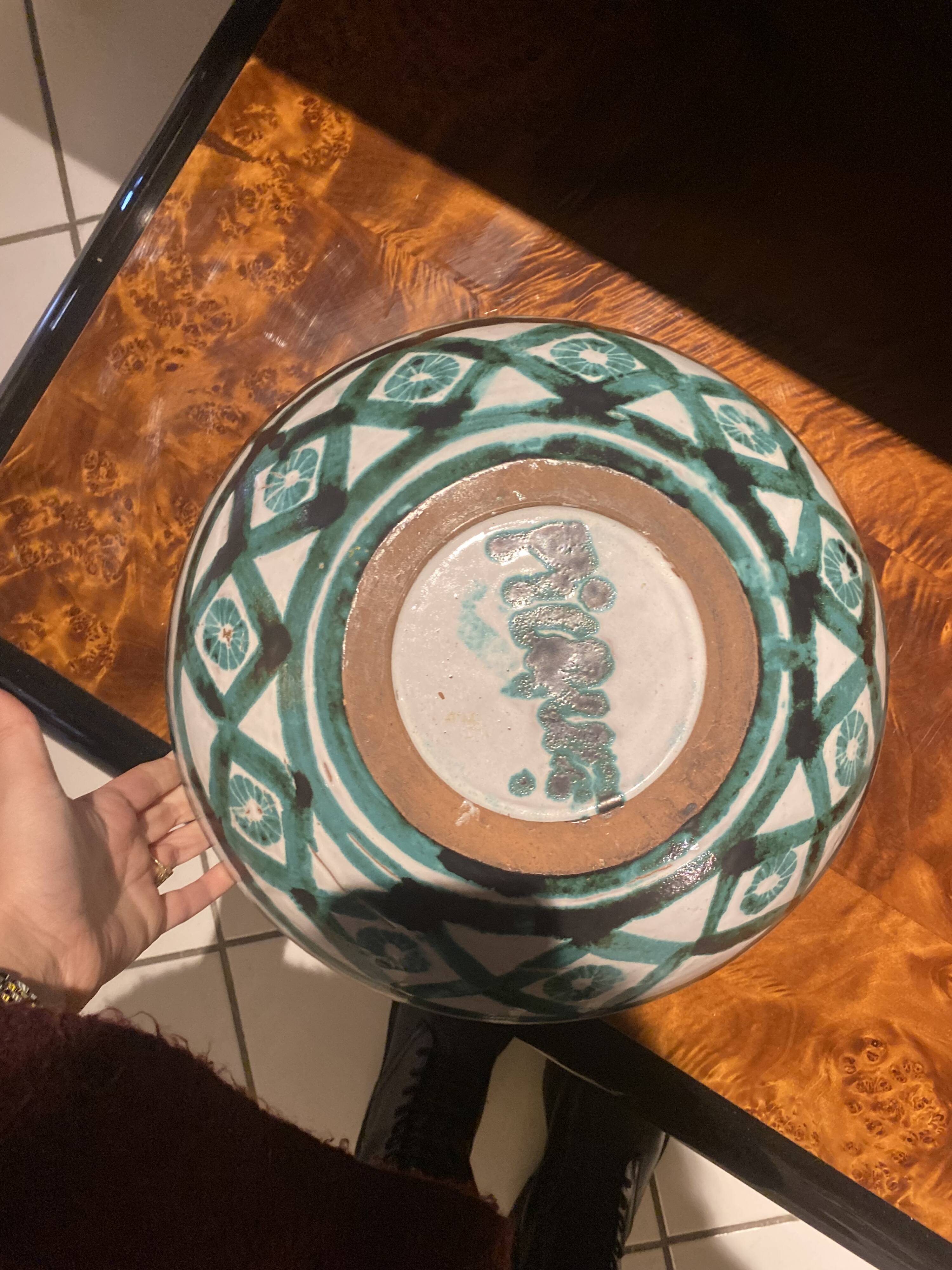 Large Robert Picault Salad Bowl