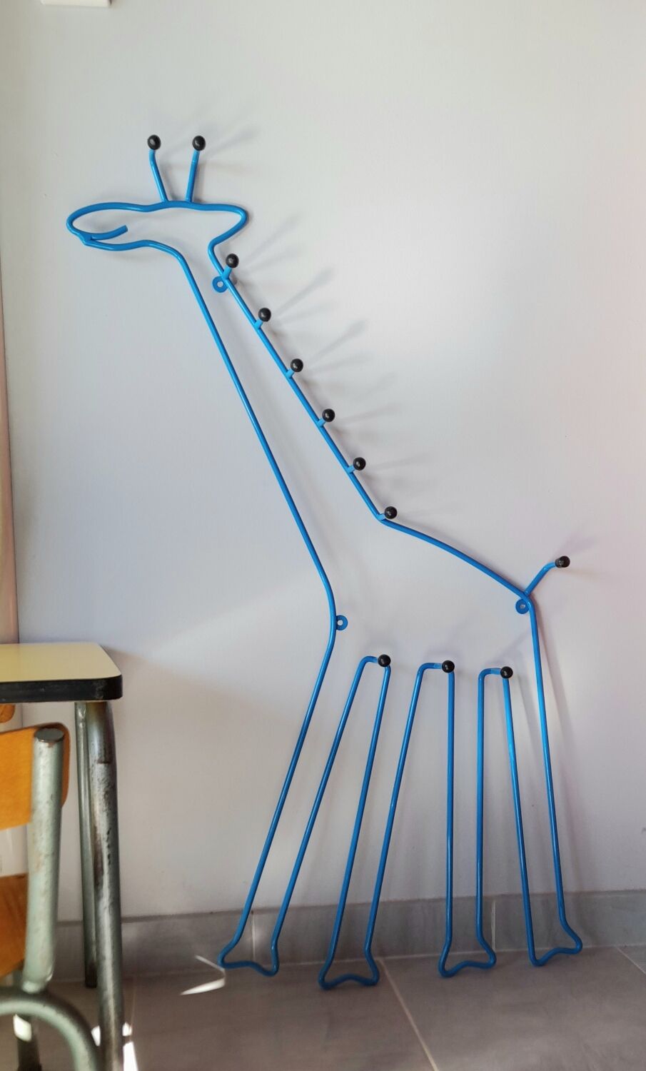Coat rack child giraffe