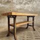 Industrial table side table kitchen island or bathroom furniture
