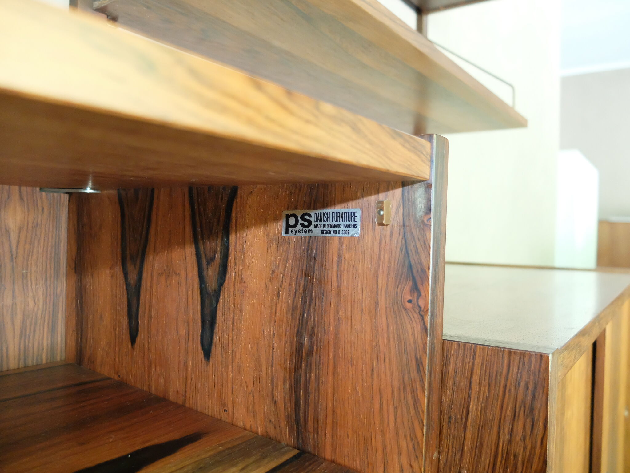 1960 rosewood bookcase Denmark