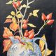 Early 20th Century Still Life Painting with Black Frame