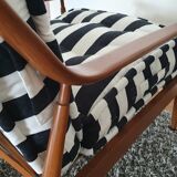 Pair of Scandinavian armchairs 50-60s