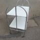 Desserte vintage pliante 2 plateaux