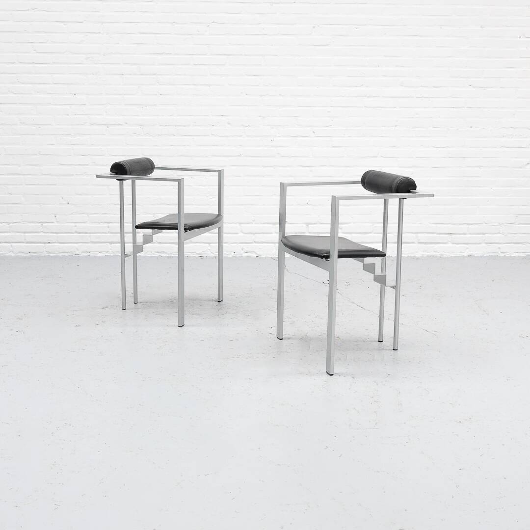 Trix Dining Chair Set by Karl Friedrich Förster for KFF 1980s