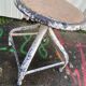 Industrial stool feet bienaise style