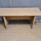 Wooden bench