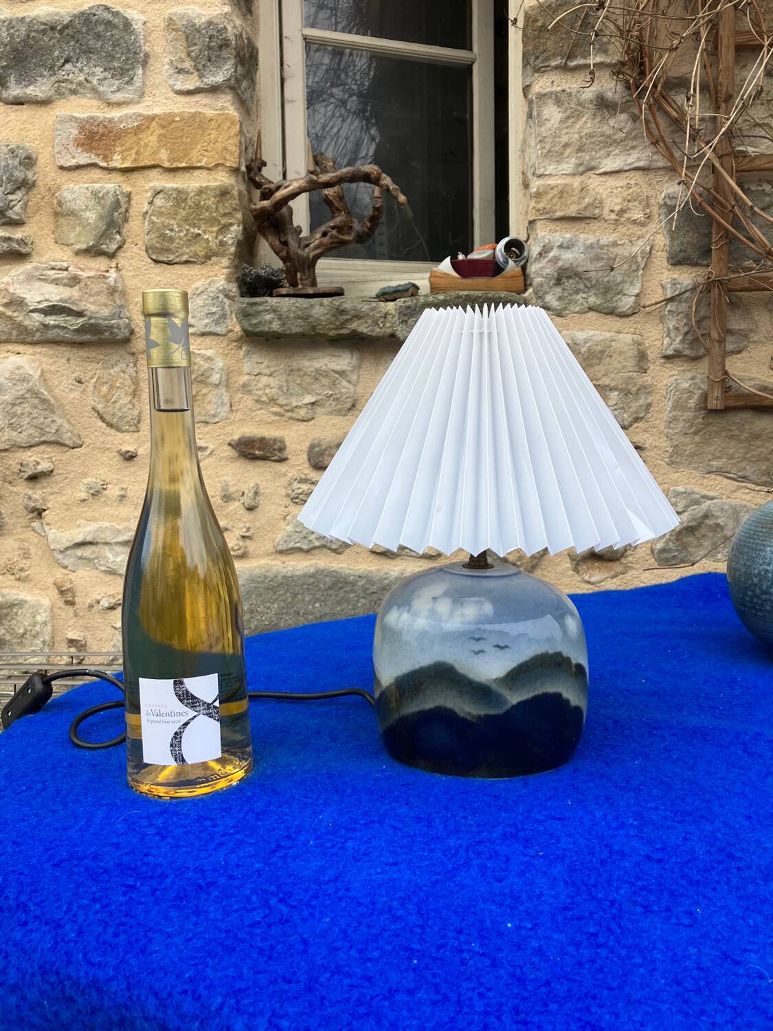 Lampe en céramique de Yves Mohy pour Virebent