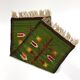 Woolen kelim wall hanging table runner Poland 1970’s