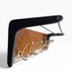 Vintage wall coat rack 'Boomerang' A. Hendrickx
