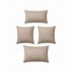 Set of 4 vintage kilim cushion covers 41x41 cm