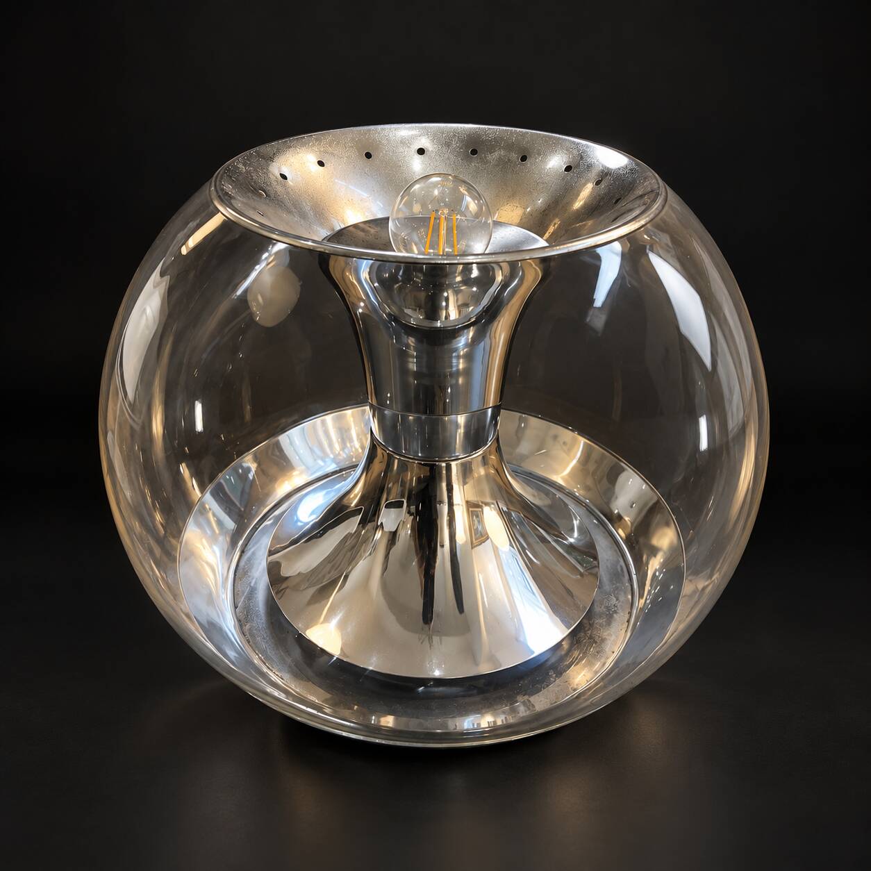 Lamp light, model t417 - italy - 1970s
