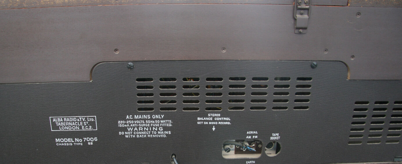 HIFI enfilade cabinet edition Alba 1960