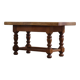 Danish Baroque style coffee table in oak, 1890s