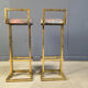 Tabourets de bar Belgochrom, ensemble de 2, années 1970