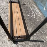 Old industrial school bench