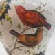 Decorated ceramic vase signed Pecchioli 1950s