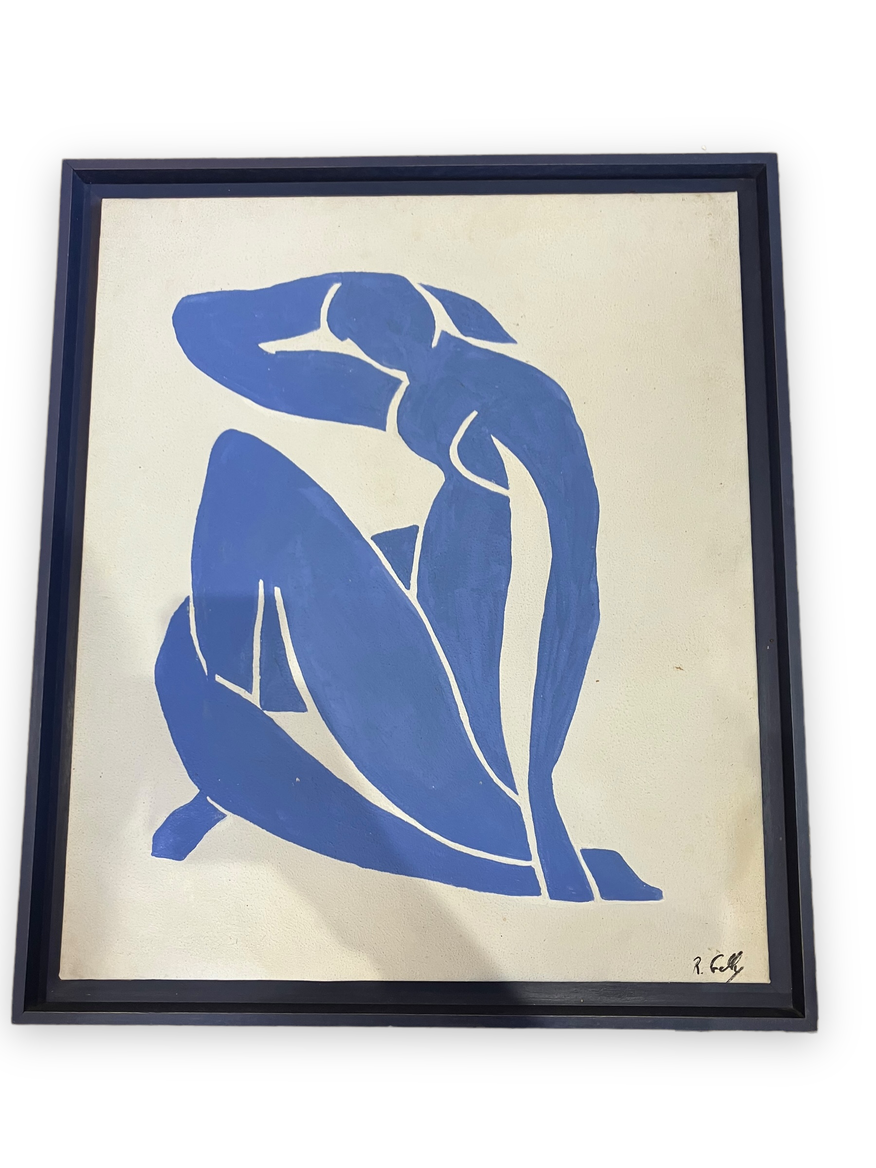 Oil on canvas by R.Gelly
