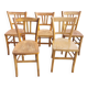 5 chaises bistrot, marque Luterma France