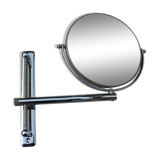 Barber mirror 2 sides and adjustable 33x39cm