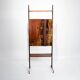 Vintage Italian bar cabinet from the 1960s with martini ceramics and drop-down bar.
