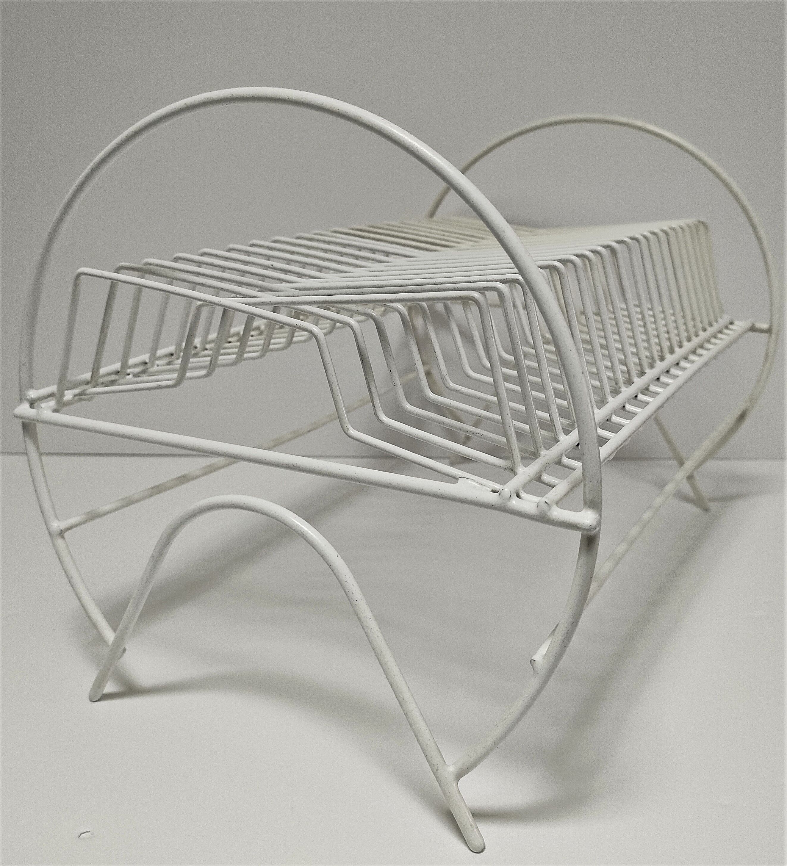 Range vinyl metal white design 60s