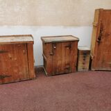 Countertop / desk made in a wooden box