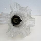 Bronze wall lamp + tulip lampshade