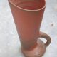 70s sandstone vase