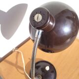 Vintage brown flexible lamp 70s
