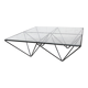 Coffee table 100x100cm in very good condition, 1980.