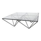 Coffee table 100x100cm in very good condition, 1980.
